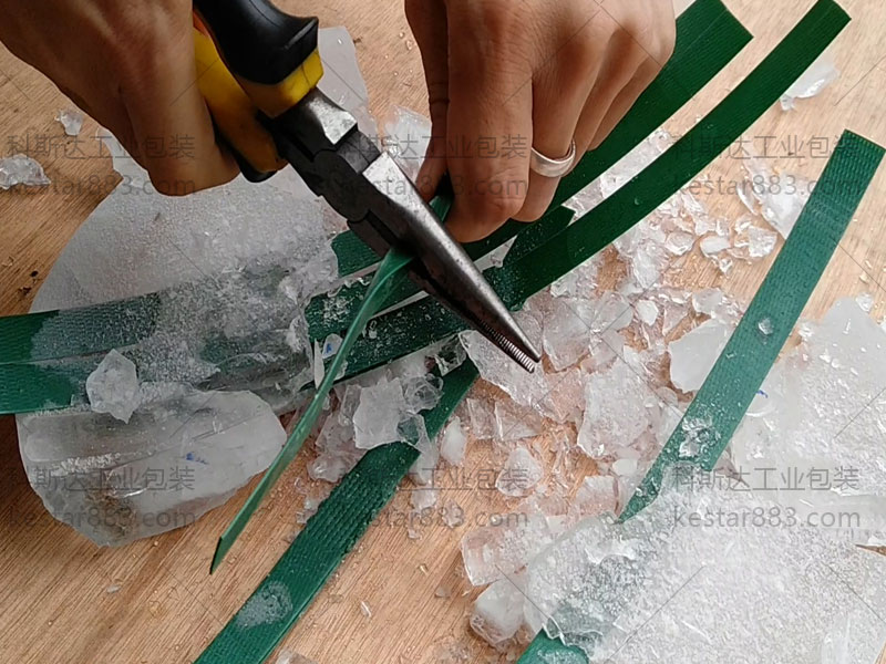 砖头PET塑钢带在北方寒冷地区适合使用吗？
